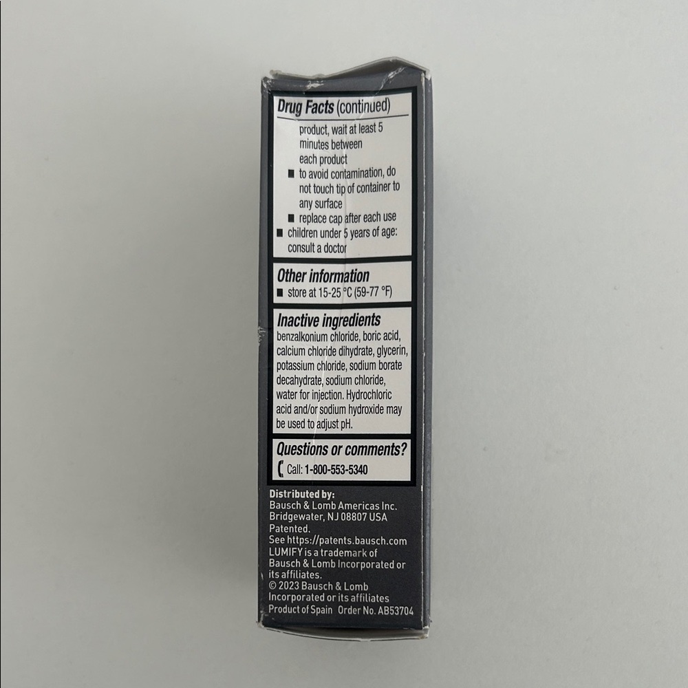 NWT Lumify Redness Reliever Eye Drops - Picture 7 of 9